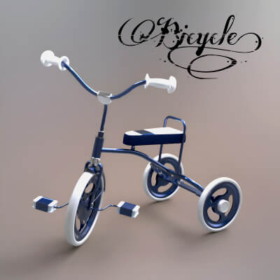 A3S P-Kids Bicycle by Architect3DStudio