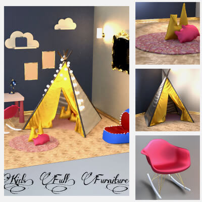 A3S P-Kids Full Furniture Set 2