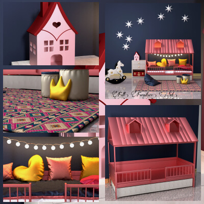 A3S P-Kids Full Furniture Set 7