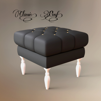 A3S P-Pouf Model 4 by Architect3DStudio