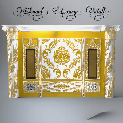 A3S P-Royal Wall Model 4 by Architect3DStudio