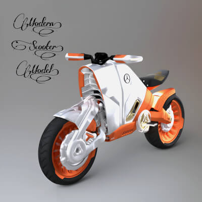 A3S P-Scooter 3 by Architect3DStudio
