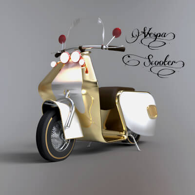 A3S P-Scooter by Architect3DStudio