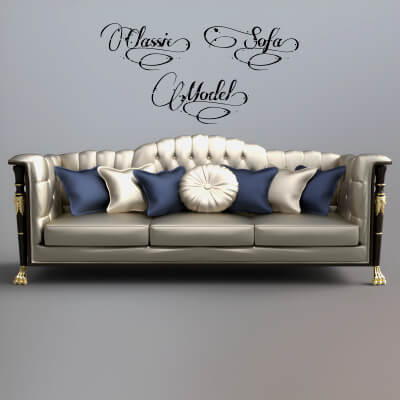 A3S P-Sofa Model 103 by Architect3DStudio