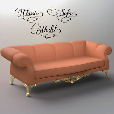 A3S P-Sofa Model 114 by Architect3DStudio
