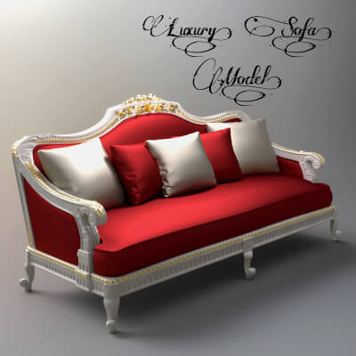 A3S P-Sofa Model 119 by Architect3DStudio