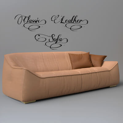A3S P-Sofa Model 122 by Architect3DStudio