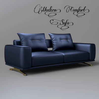 A3S P-Sofa Model 128 by Architect3DStudio