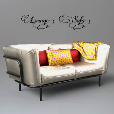 A3S P-Sofa Model 129 by Architect3DStudio