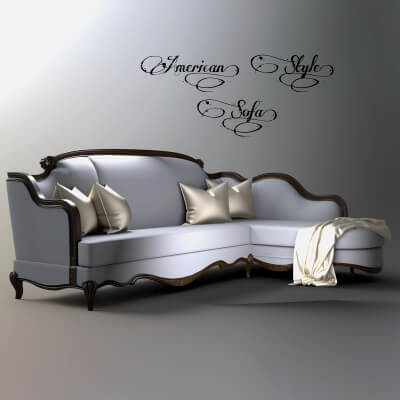 A3S P-Sofa Model 135 by Architect3DStudio