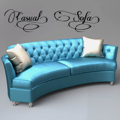 A3S P-Sofa Model 66 by Architect3DStudio