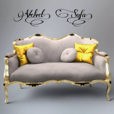 A3S P-Sofa Model 76 by Architect3DStudio