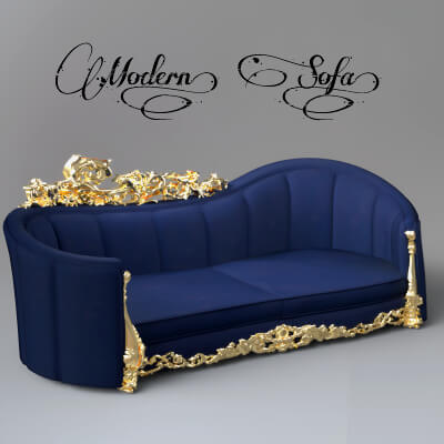 A3S P-Sofa Model 86 by Architect3DStudio
