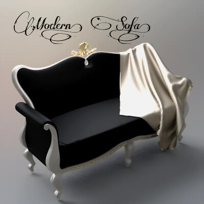 A3S P-Sofa Model 87 by Architect3DStudio