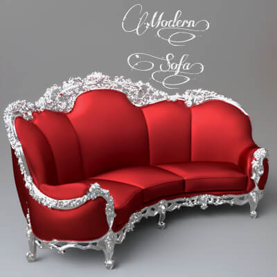 A3S P-Sofa Model 98 by Architect3DStudio