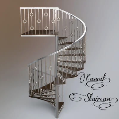 A3S P-Staircase 3 by Architect3DStudio