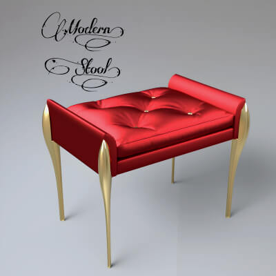 A3S P-Stool Model 4 by Architect3DStudio