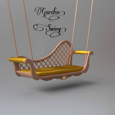 A3S P-Wooden Swing 5 by Architect3DStudio
