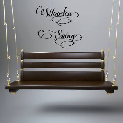 A3S P-Wooden Swing by Architect3DStudio