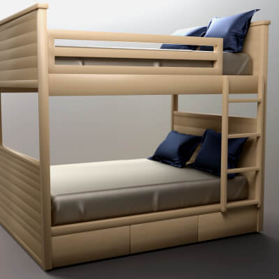 A3S H-Double Layer Bed