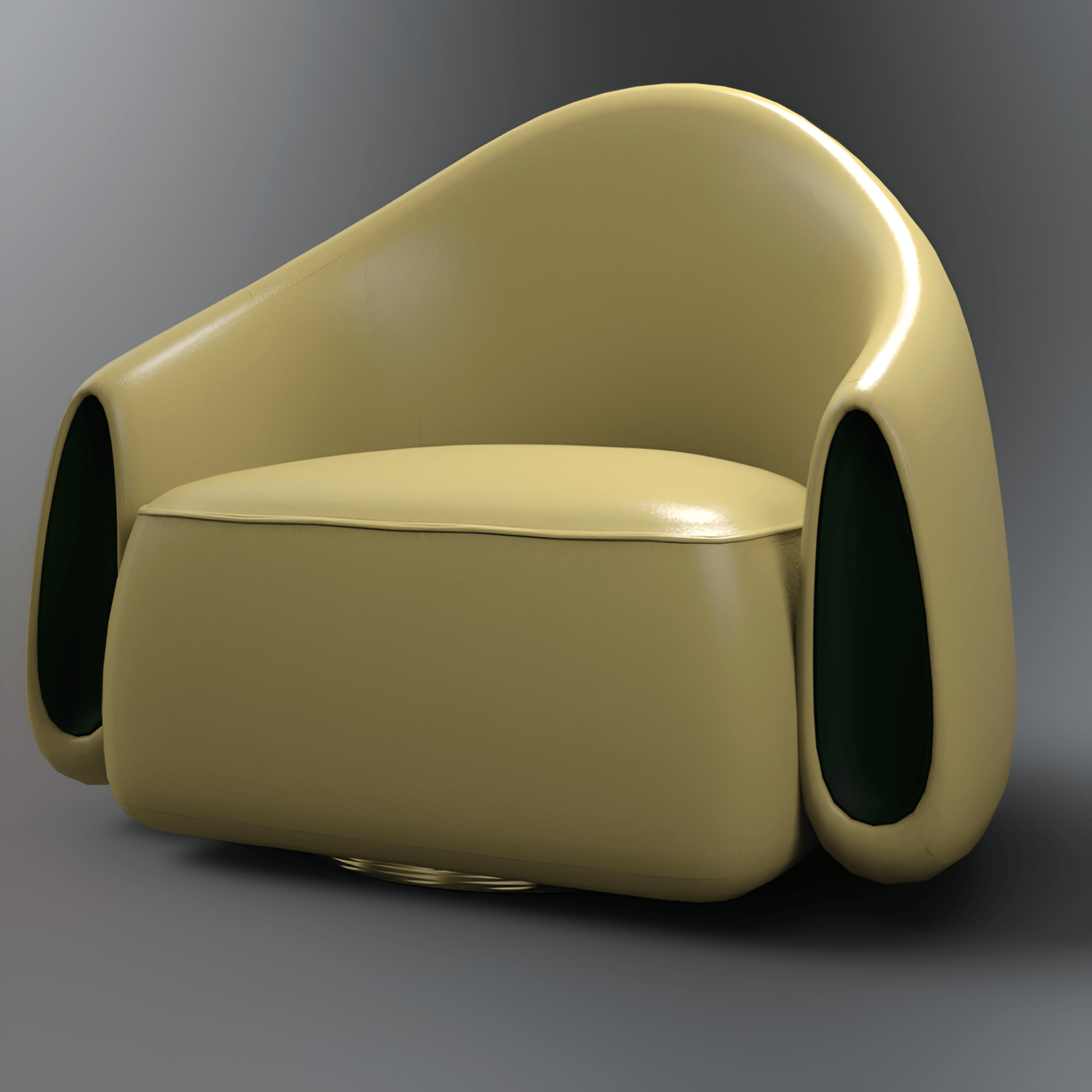 A3S H-Mini Chairs With Table 2 3D Render by Architect3DStudio