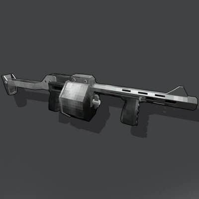 Armsel Striker Low Poly - 3D Model by Argos 58