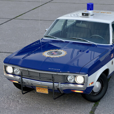 AMC Matador Police Cruiser 1972