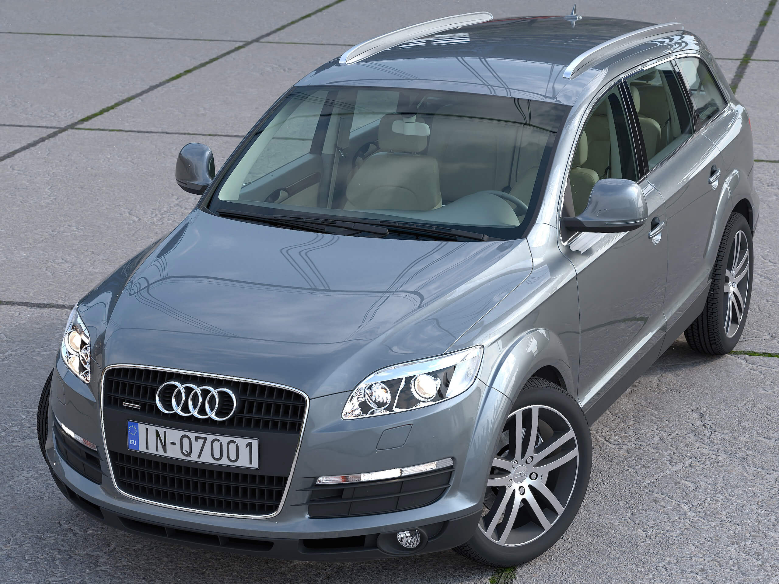 Spannende Audi Q7 2008 Bilder