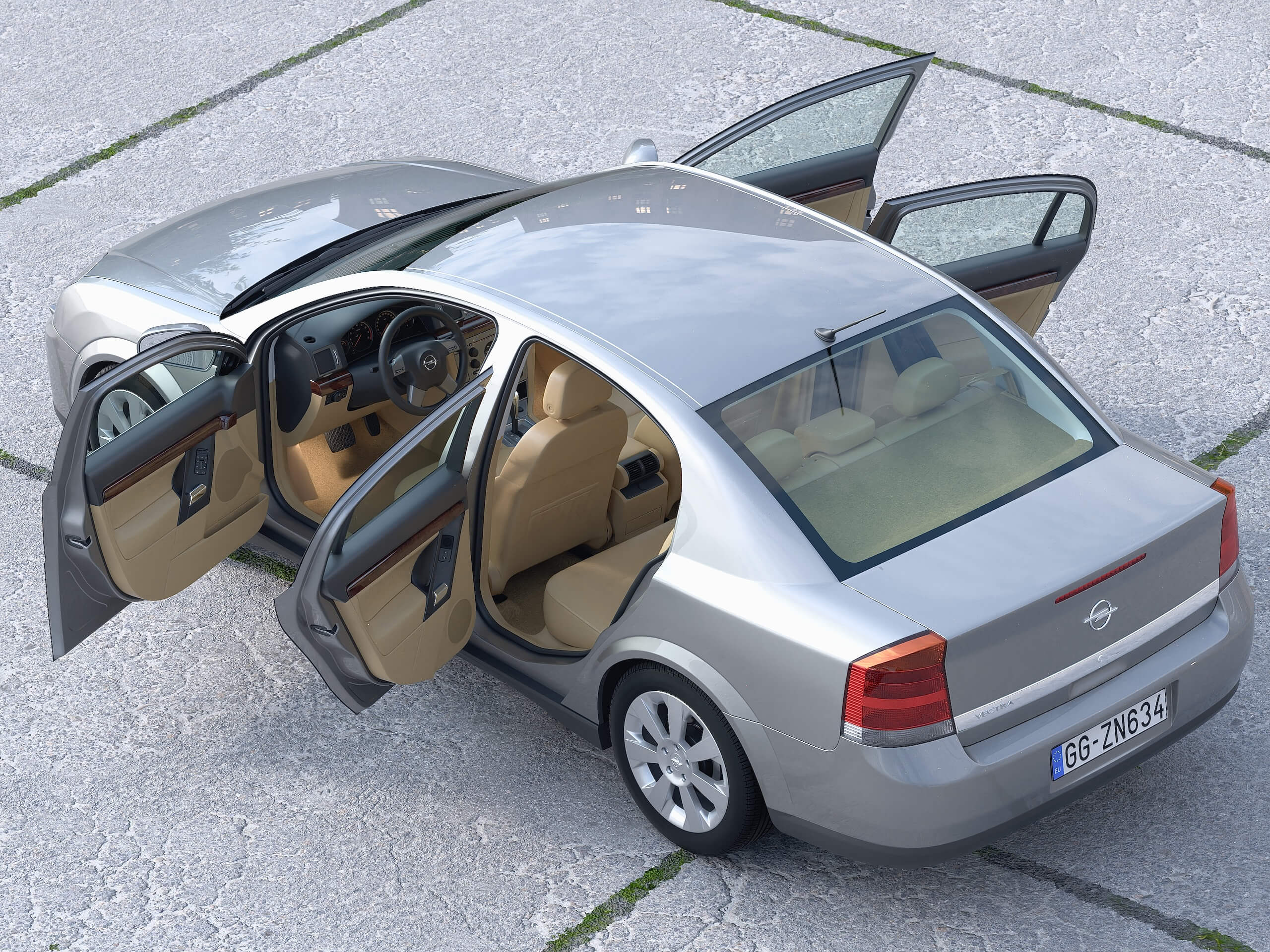 Vectra C Moded Opel Vectra C 2003 - 3D Model by arkviz