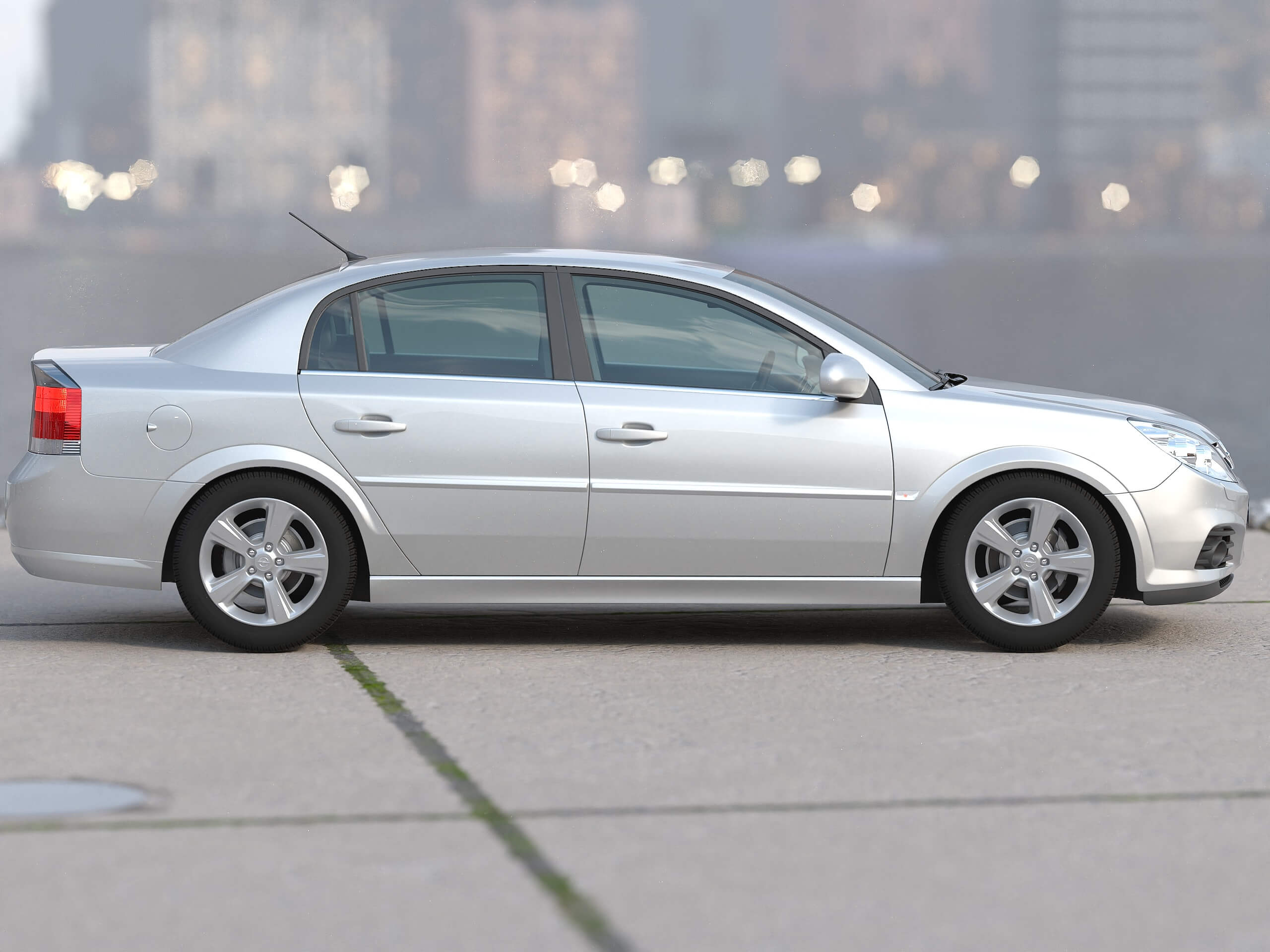 Vectra C Moded Opel Vectra C 2006 - 3D Model by arkviz