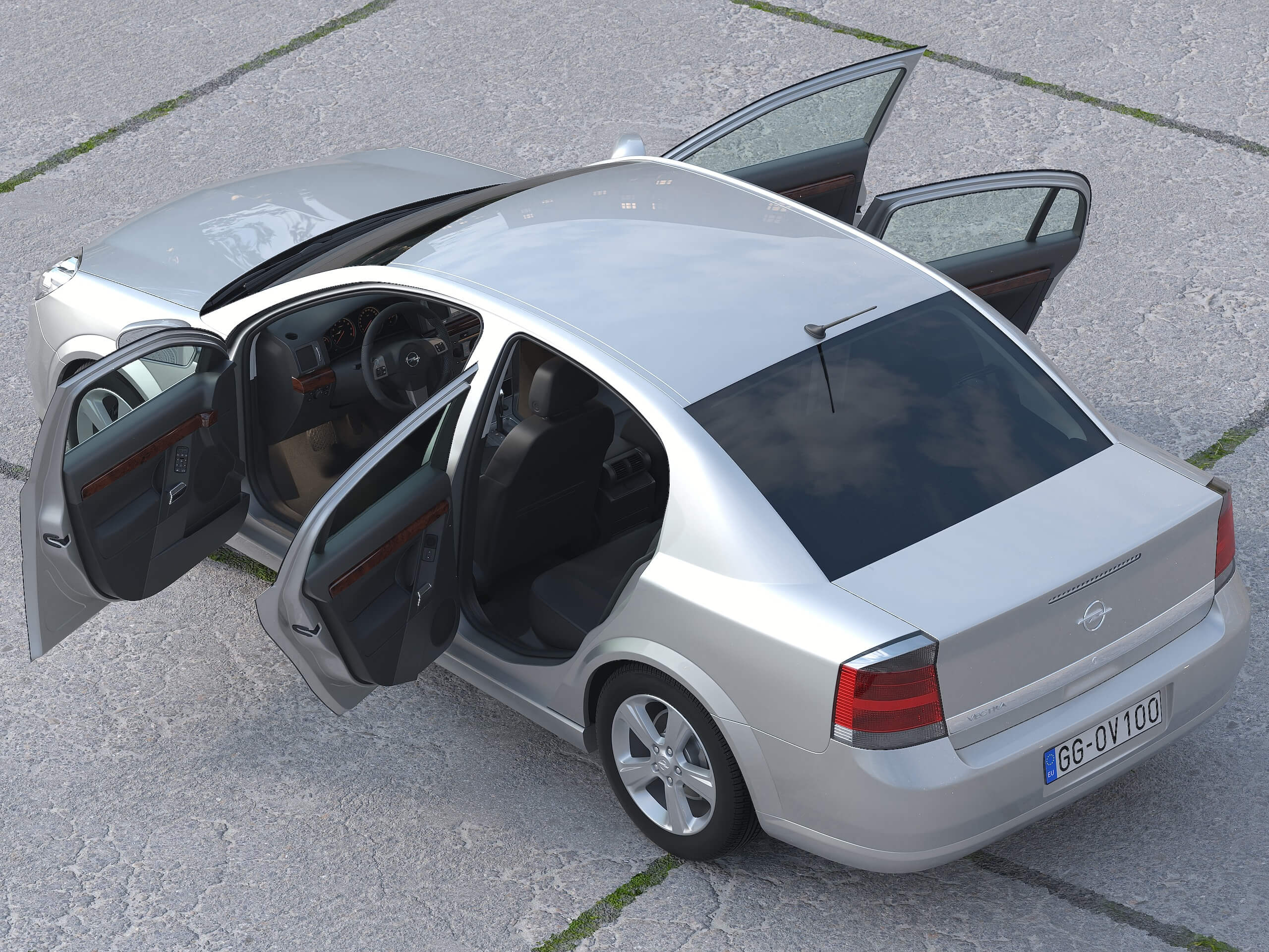 Vectra C Moded Opel Vectra C 2006 - 3D Model by arkviz