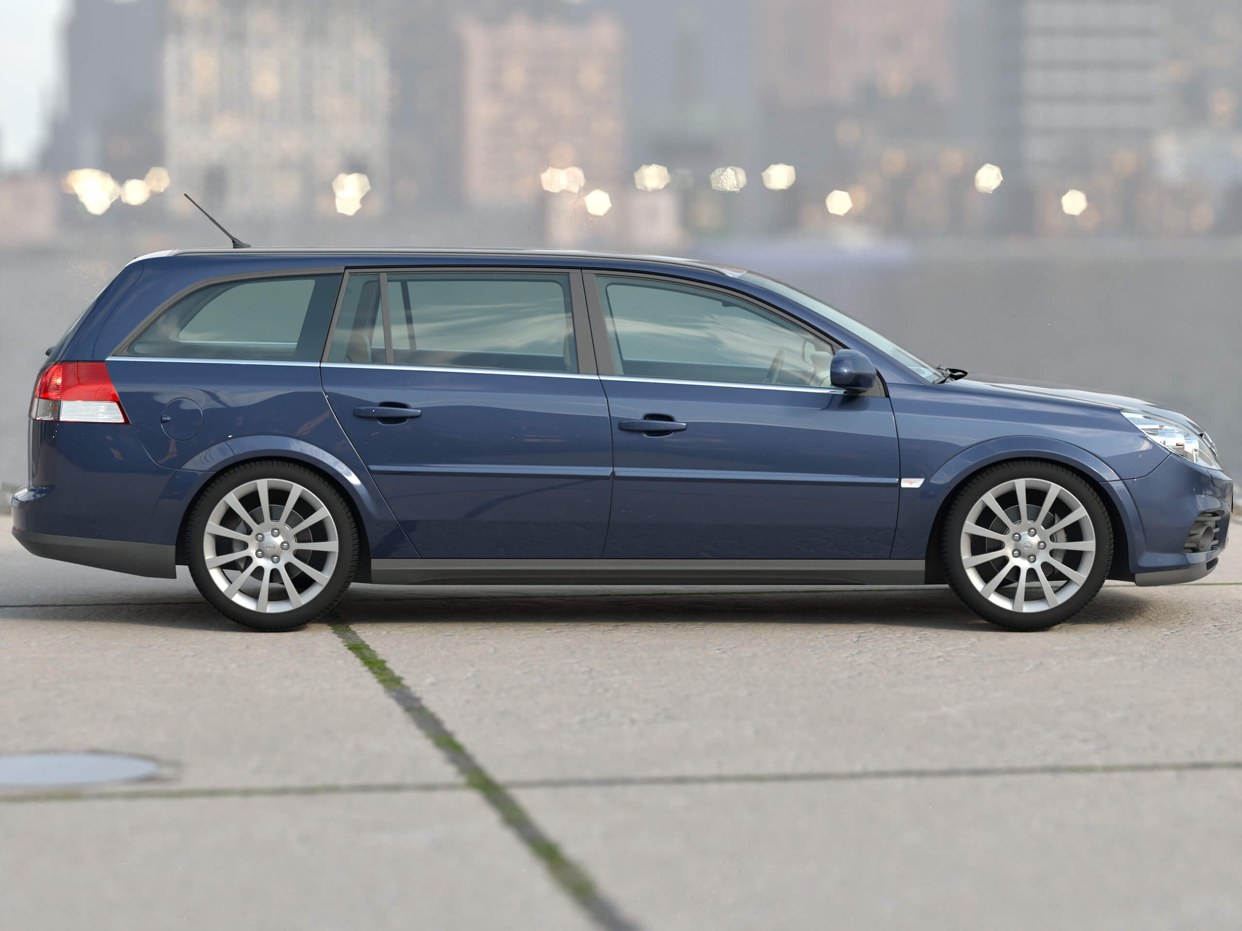 Vectra C Moded Opel Vectra C Caravan 2006 - 3D Model by arkviz