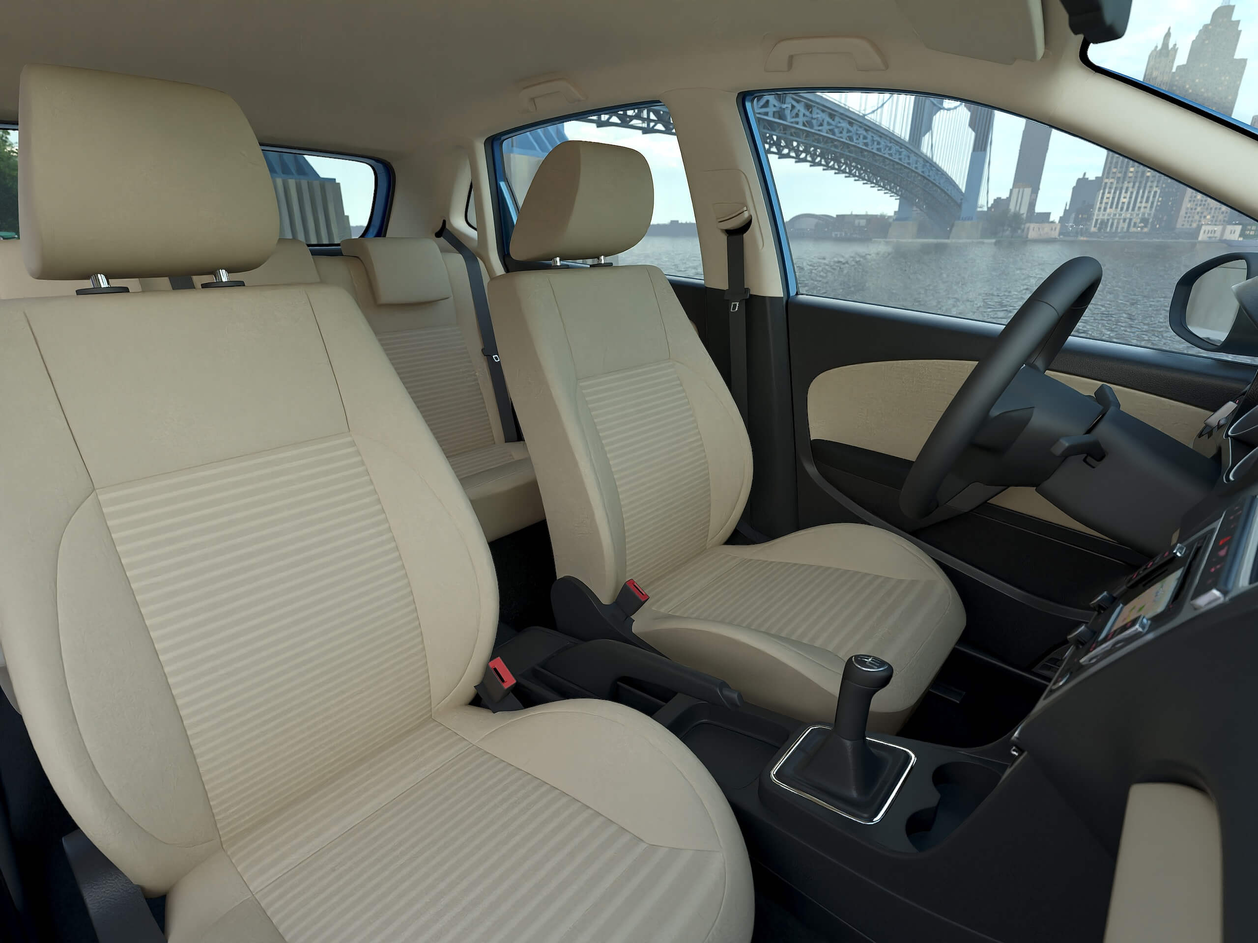 Volkswagen Polo 2015 3D Model by arkviz