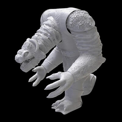 Star Wars Dejarik Mantellian Savrip 3D Printing Model