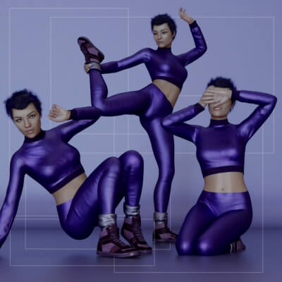 AR Feeling Cool Poses for G8F and G8.1F