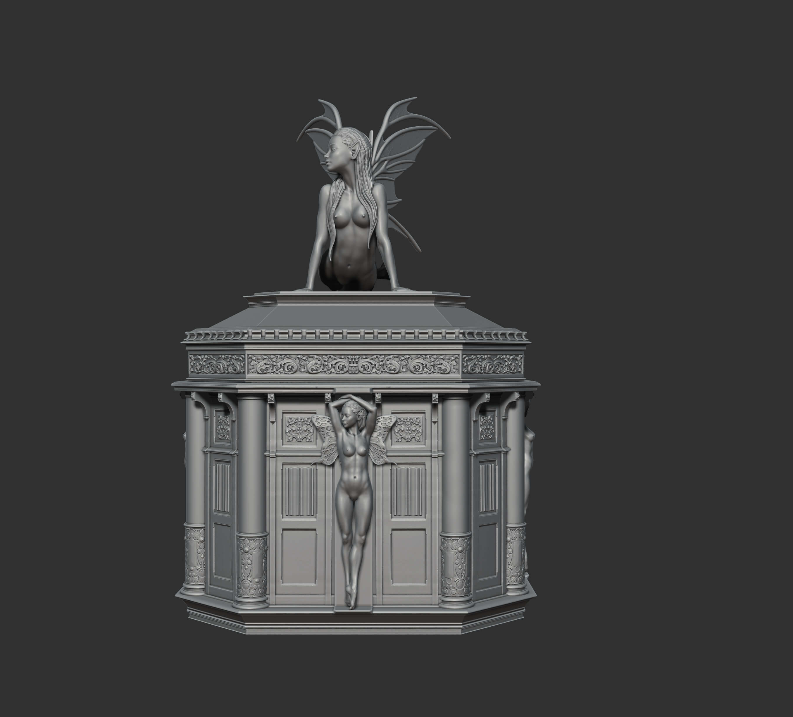 Box, Elf - 3D Print Model by Aronon