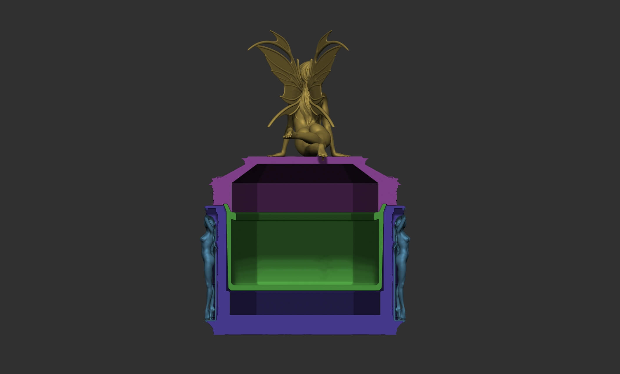 Box, Elf - 3D Print Model by Aronon