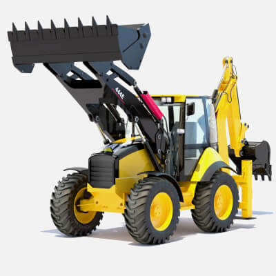 Backhoe Loader CAT 411E