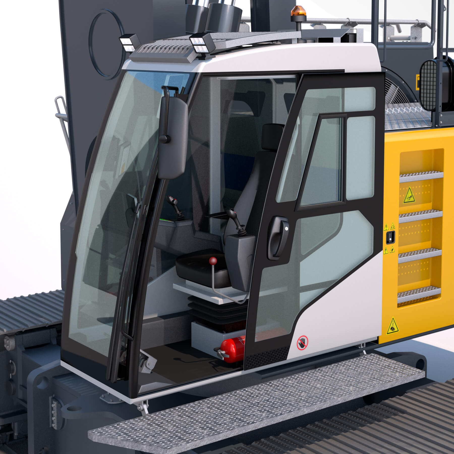 Drilling Rig Liebherr LB45 - 3D Model by ArqArt