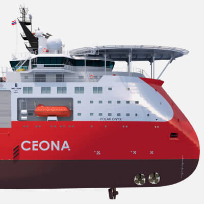 Ulstein SX121 Pipelay and Construction Vessel Polar Onyx