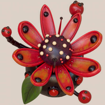 Stylized Bug Flower - 3D Model by Art_Teeves