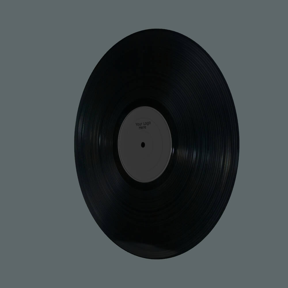LP Record 33 1/3 - 3D Model by Art0922