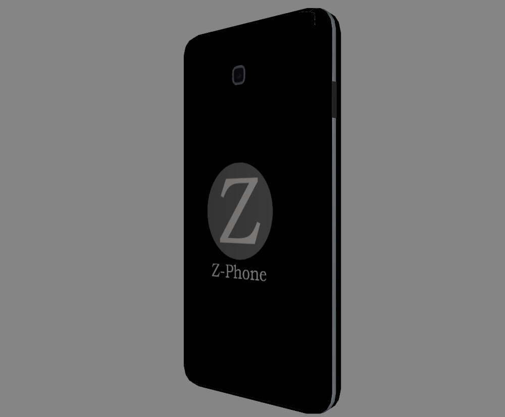 Z-Phone Smartphone 3D Model by Art0922
