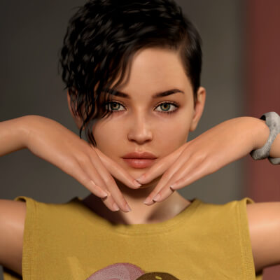 AB Katzy Teen for Genesis 8 and 8.1 Female