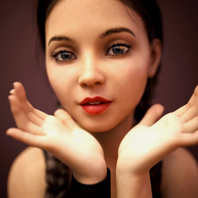 AB Navi Teen For Genesis 8 and 8.1 Female