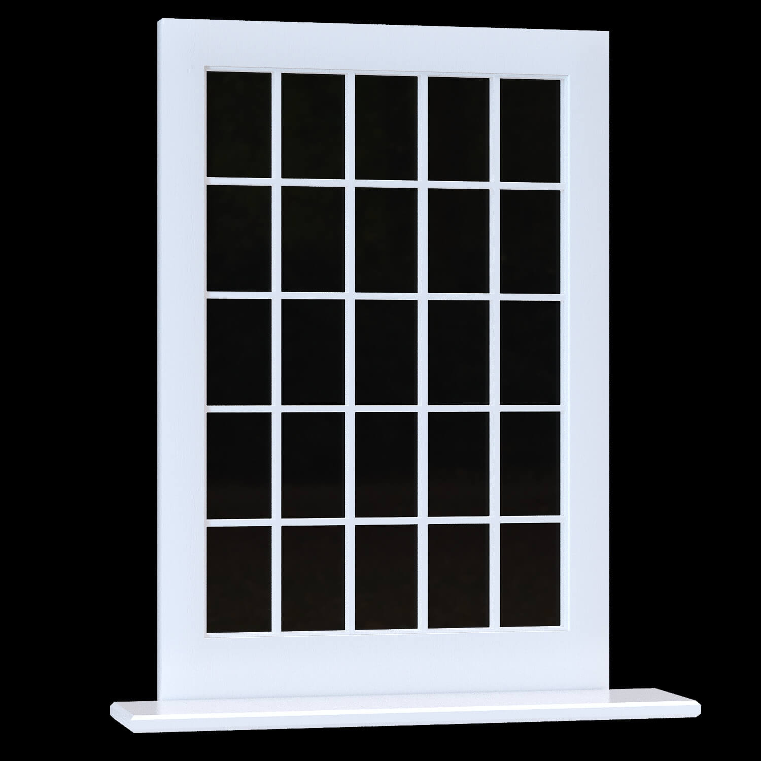 A Window With a Complex Binding - 3D Model by Artdeco 3d
