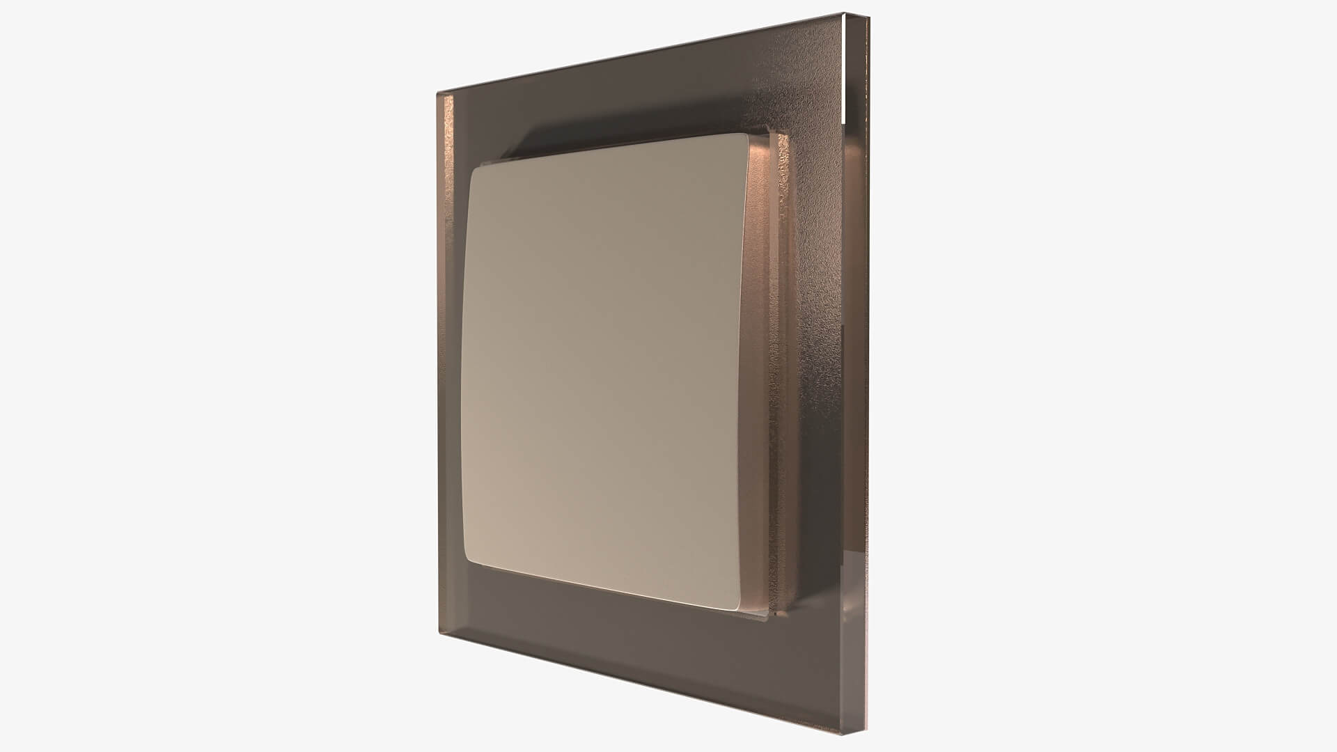 Switch Brass Glass Frame 3D Model by Artdeco 3d