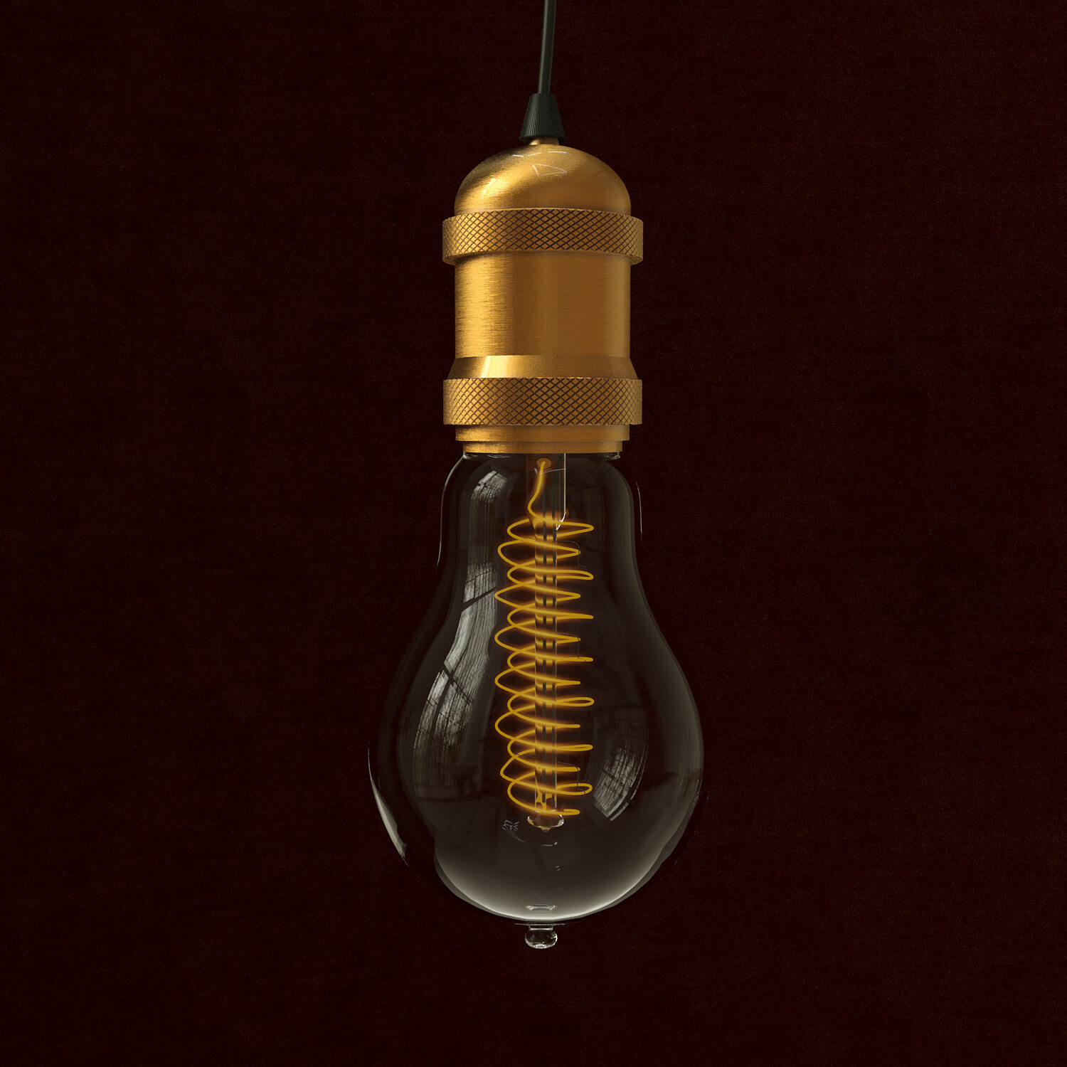 Vintage Edison Lamp - 3D Model by Artdeco 3d