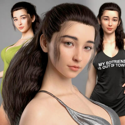 AT Zia for Genesis 8.1 Female