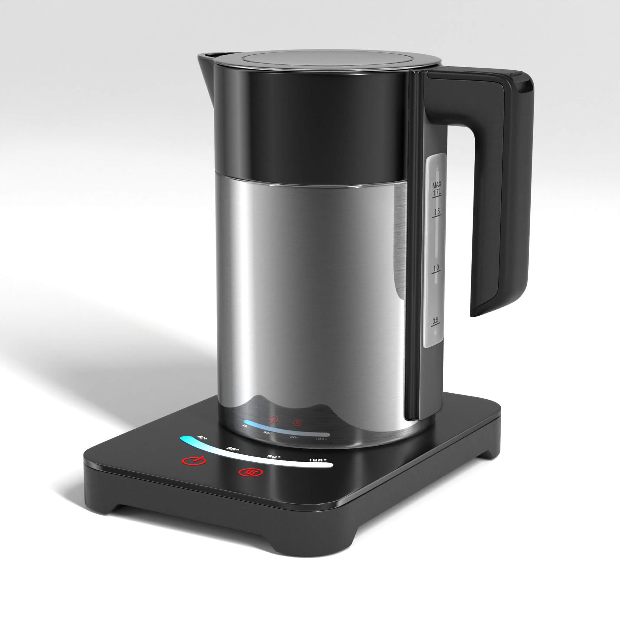 Modern Electric Kettle 3D Model by artem2004